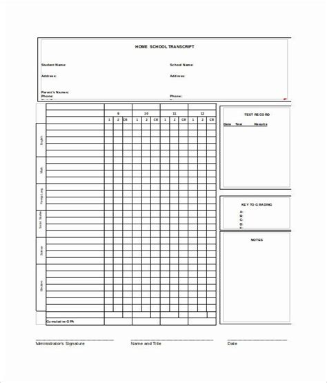 A decent harsh examination blank report card template is certain in structure back it is made to incite you next. Homeschool Report Card Template Word Luxury 6 Sample Homeschool Report Cards | School report ...