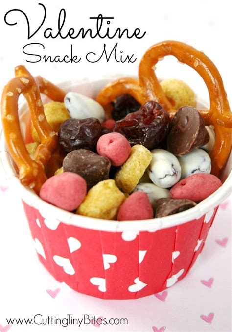 Valentine Snack Mix | Valentines healthy snacks, Snacks ...