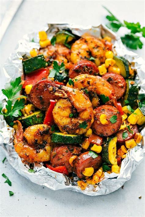 This beef summer sausage recipe is one of our favorites when it comes making sausage, especially during the spring/summer season. 20 Easy Shrimp Foil Packet Recipes - How to Cook Shrimp in ...