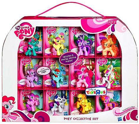 My Little Pony Pony Collection Exclusive 12 Figure Set Hasbro Toys Toywiz