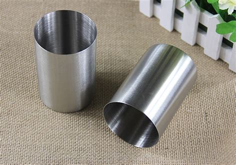 304 Stainless Steel European Small Cups Creative Single Straight Mugs