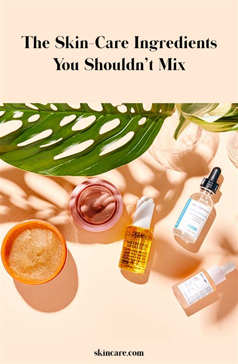 Which Skin Care Ingredients Shouldnt Be Mixed With Images Spring