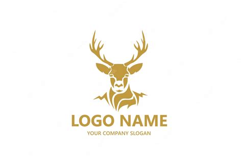 Premium Vector Deerhorn Logo