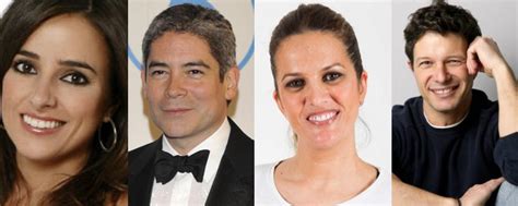 Televisió jordi gonzález, relegat a telecinco. Carmen Alcayde, Antonio Sánchez Casado, Marta López y ...