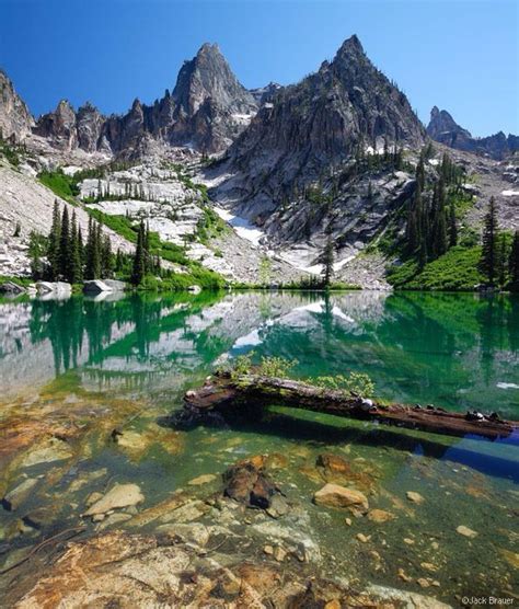 Sawtooth national forest is a national forest that covers 2,110,408 acres in the u.s. Warbonnet Peak above Emerald Lake - Sawtooth Wilderness ...