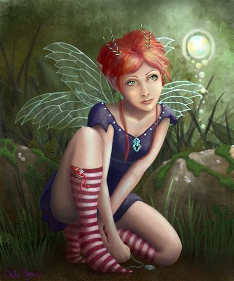 Magic In The Forest By Chloe Pogson With Images Fantasy Fairy