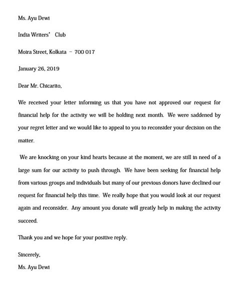 I am a higher education professional with nearly 10 years of experience in financial aid. What to Know About Financial Aid Appeal Letter Template ...