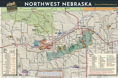 Area Maps And Trail Guide Discover Northwest Nebraska