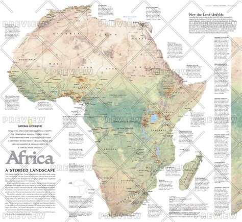 Africa A Storied Landscape National Geographic Published 2005