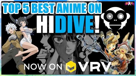 Top 5 Best Anime On Hidive Rapidkick Media Youtube