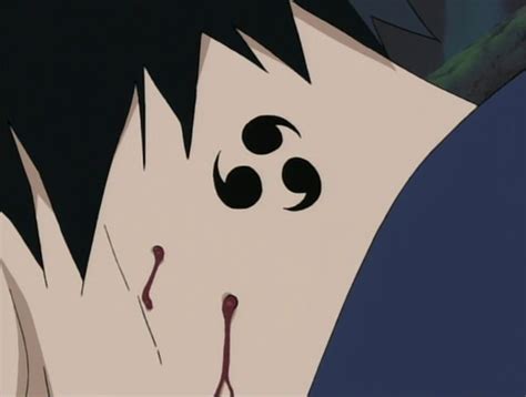 Sasuke Bite Orochimaru Sasuke Naruto Anime