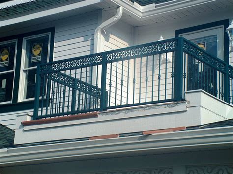 Beautiful steel railing for stairs and balcony designs. Aluminum Balcony Railing 2