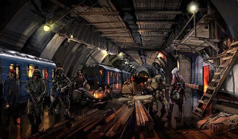 Metro 2033 Games Game Art Joyreactor