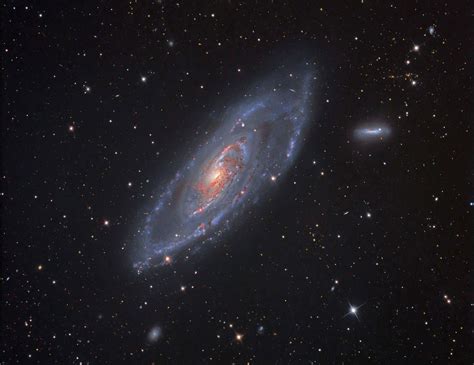 The Bright Sb Spiral Galaxy Messier 106 M106 Ngc 4258 Is Perhaps