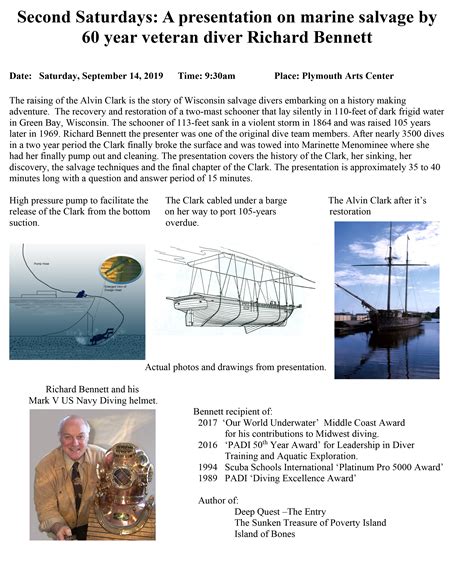 The raising of the Alvin Clark is the story of amateur salvage d