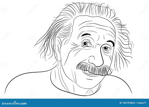 Albert Einstein Vector Portrait Craftsmanspace