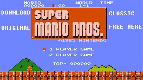 It is an adventure game where you have too pass all 8 worlds to find and save the princess. Download Original Super Mario Bros Classic - YouTube