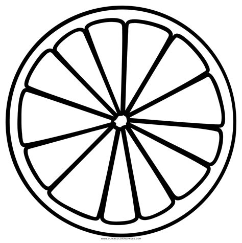 Imágenes de naranjas para pintar con tus hijos. Dibujo De Limón Para Colorear - Ultra Coloring Pages