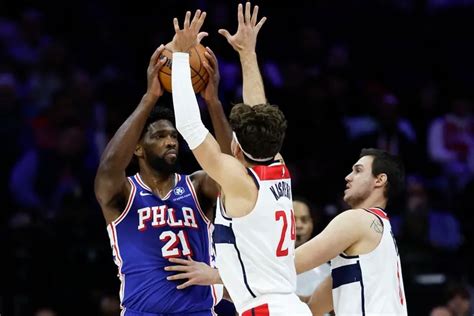 Sixers Ride Hot Start To Dominant 146 101 Victory Over Washington Wizards