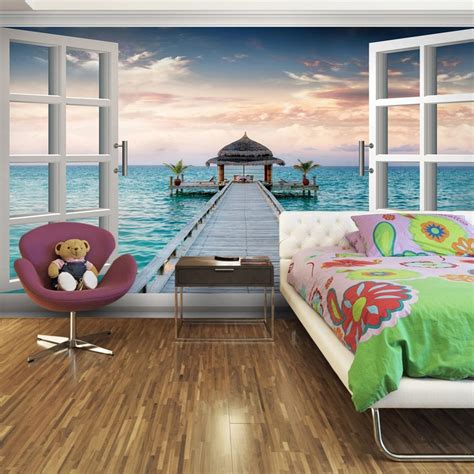 Large Mural Wallpaper 3d Wallpaper For Bedroom Dining Room Kitchen