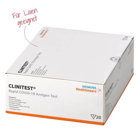Clinitest Rapid Covid 19 Antigen Test