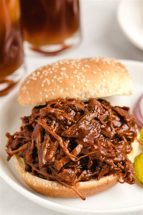 Cook beef until lightly browned. Barbecue Beef Sandwiches