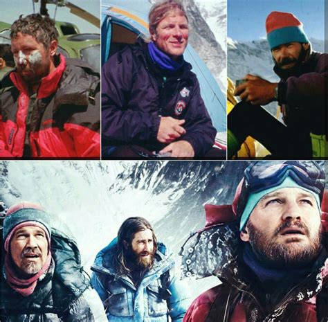 Everest Real Beck Weathers Scott Fischer Rob Hall Reel Josh Brolin Jake Gyllenhaal