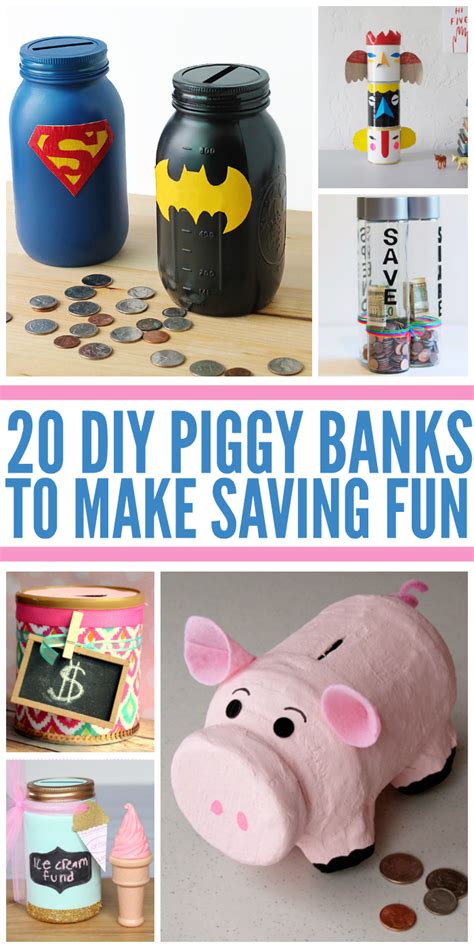 20 Fun Diy Piggy Banks That Encourage Saving Kids Activities Blog