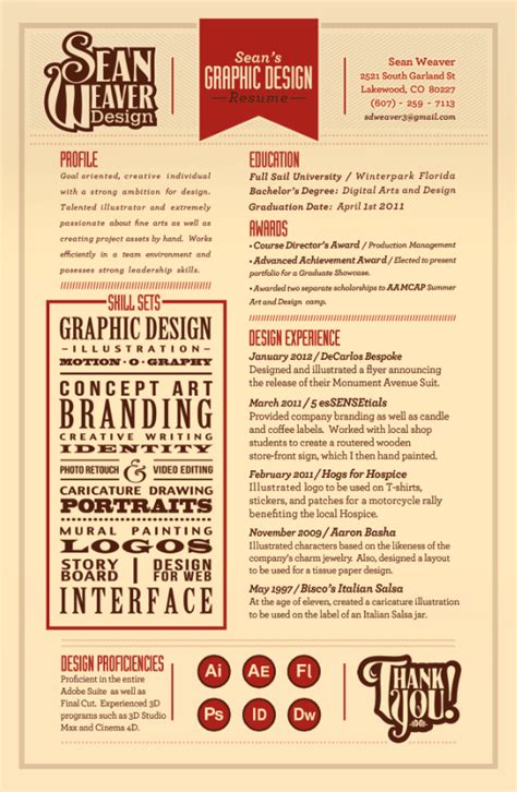 Your portfolio—containing your sample works—will complement your graphic designer resume. 28 Amazing Examples of Cool and Creative Resumes/CV ...
