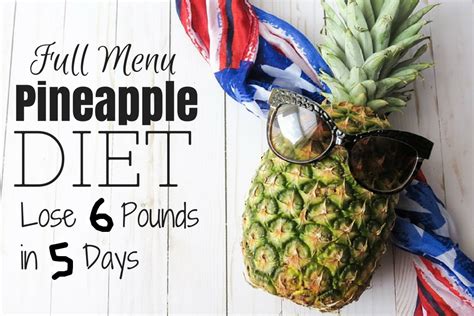 The Delicious Pineapple Diet To Lose 6 Pounds In 5 Days