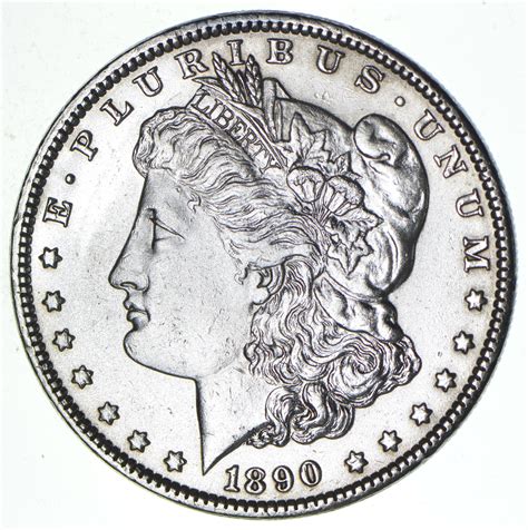 Better Grade 1890 Morgan United States Silver Dollar 90% Pure Silver