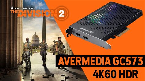 Avermedia Gc573 Live Gamer 4k The Division 2 4k Hdr Ps4 Pro Youtube