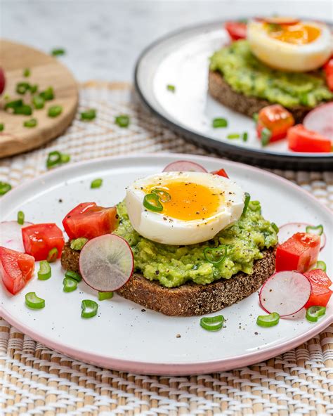 Start Your Morning Clean Soft Boiled Egg Avocado Toast