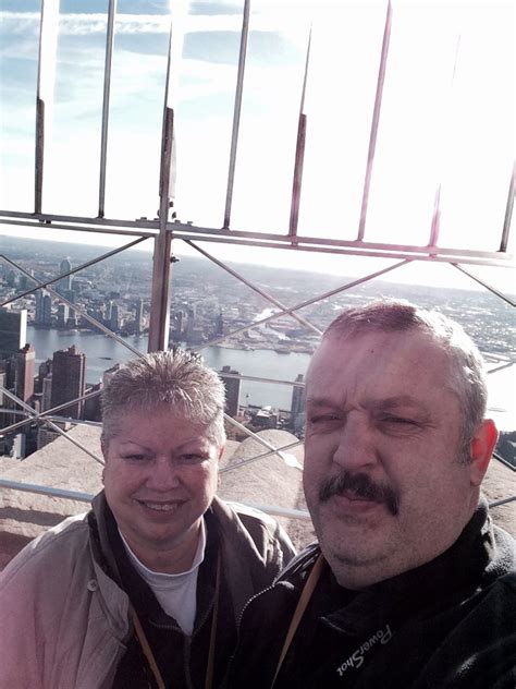Selfie On Top Of The Empire State Building Self Portrait Empire State