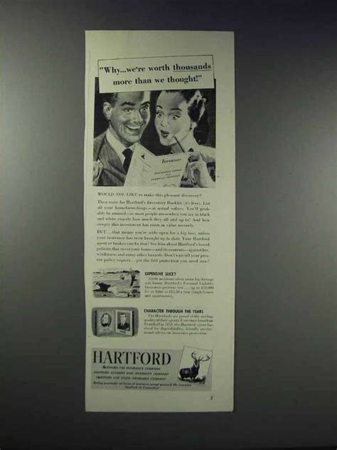 46 e jackson st, hartford, wi 53027. 1948 Hartford Insurance Ad - We're Worth Thousands More - 1940-49