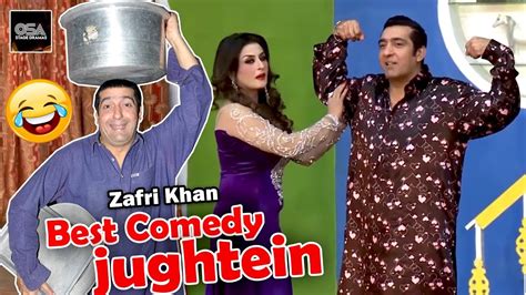 Zafri Khan With Nasir Chinyoti Iftikhar Thakur And Khushboo Best Comedy