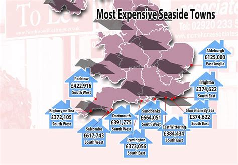 UK's most expensive places to live by the sea revealed | Daily Mail Online