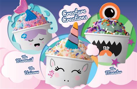 It cools us down in the heat of summer, it gives us something to look forward to when we. Baskin-Robbins' New Creature Creations™ Bring Your ...