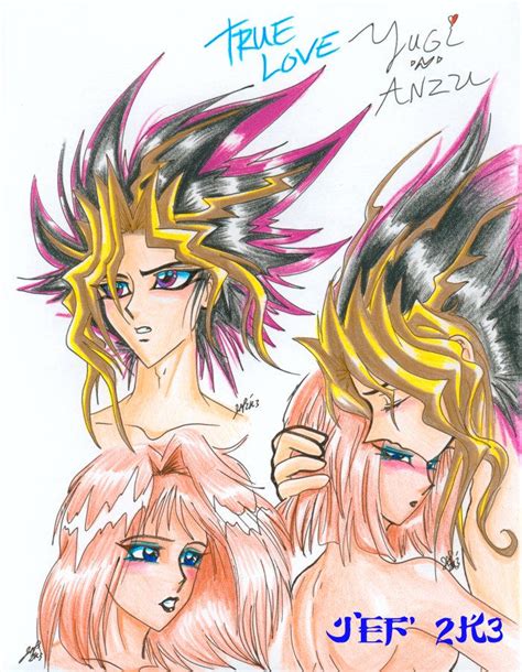 Yugi X Anzu Lovers By Alaer On Deviantart