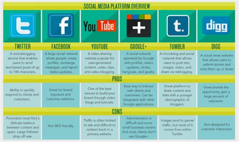 Pros And Cons Of Social Media Infographic