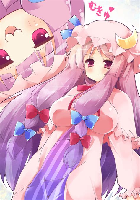 Patchouli Knowledge Touhou Drawn By Akikazetsumuji Danbooru