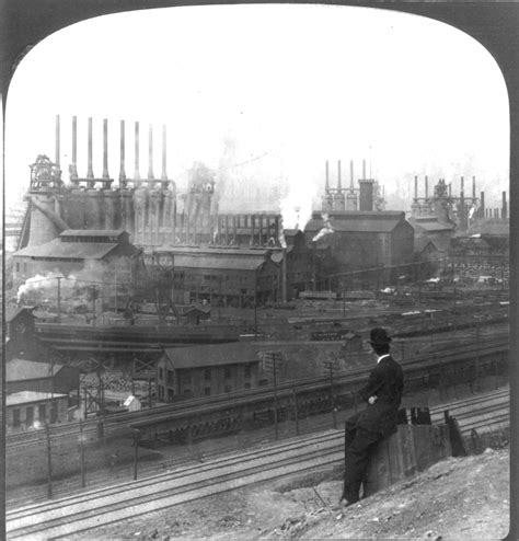 Historic Pittsburgh Pennsylvania Homestead Steel Works Circa 1907