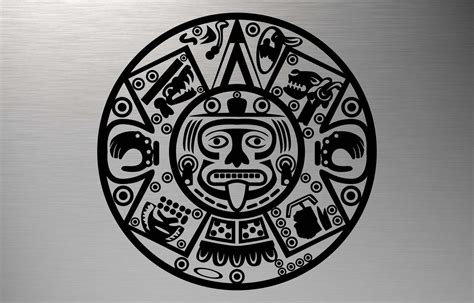 Aztec Svg Aztec Dxf Aztec Silhouette Aztec Vector Aztec Etsy