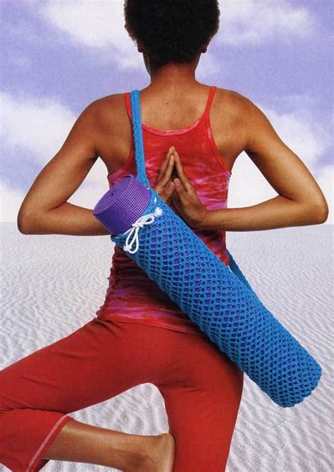 Namaste is still a relatively small business with a strong ethical policy at its core. Tote Knitting Patterns | Yoga mat bag pattern, Yoga bag ...