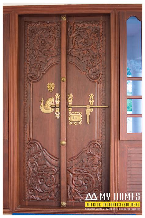 22 Popular Inspiration Door Design In Kerala Home My House