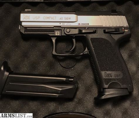 Armslist For Sale Hk Usp 40 Compact Stainless