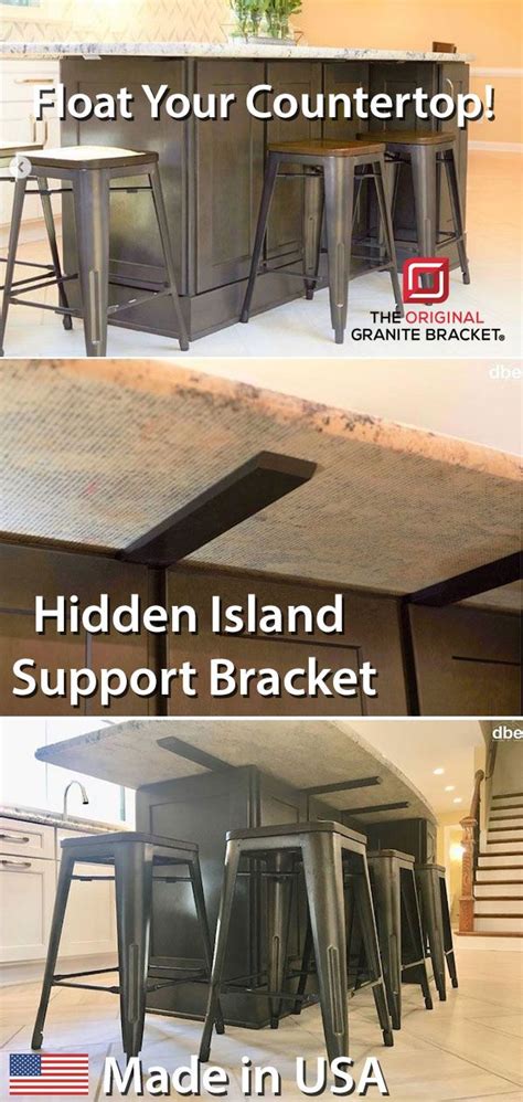 I'm guessing you've sat at a kitchen island to hang with friends or family, and just when you went to scoot your stool in, you banged your knees on the cabinets, am i right? Eliminate bulky legs and corbels and use Hidden Island ...