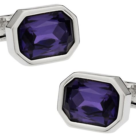 Amethyst Cufflinks Etsy