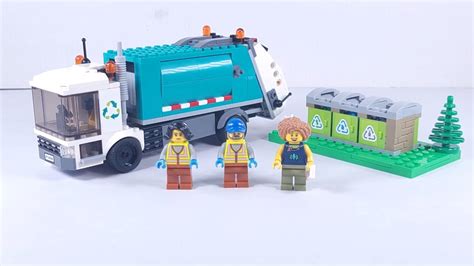 Lego City Recycling Truck Review Set Youtube