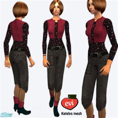 The Sims Resource Evi Girls In Style 3